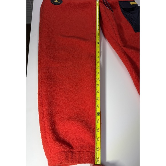 Nike Jordan Essential Infrared Mountainside Fleece Sherpa Pants Sz M- DC9730-673 - Picture 7 of 13